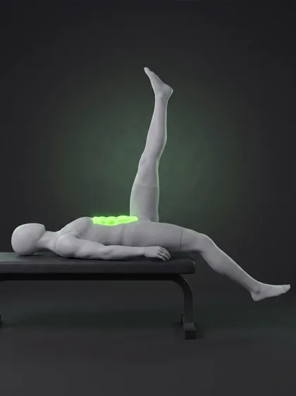 Bench Alternating Leg Lower