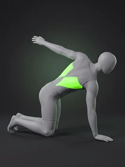 Alternating Shoulder Reach