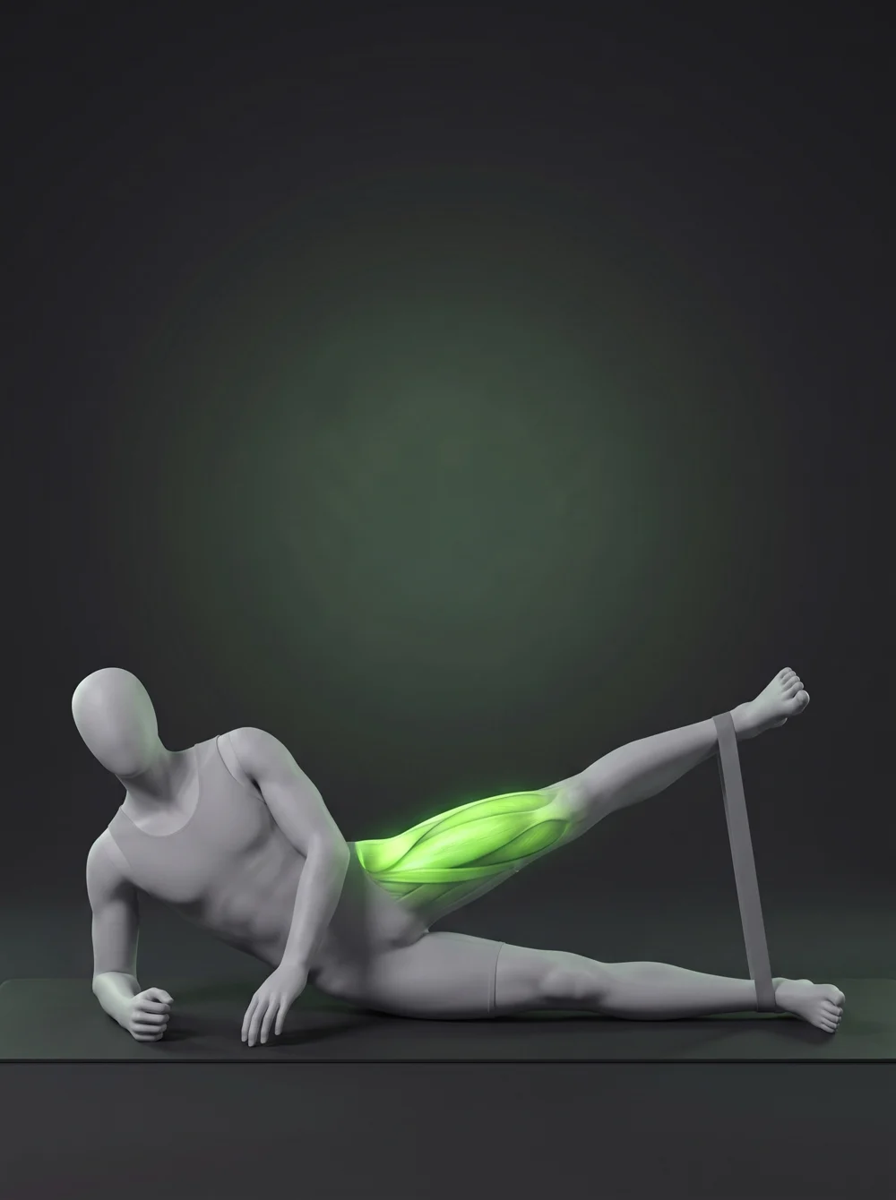 Banded Standing Hip Abduction