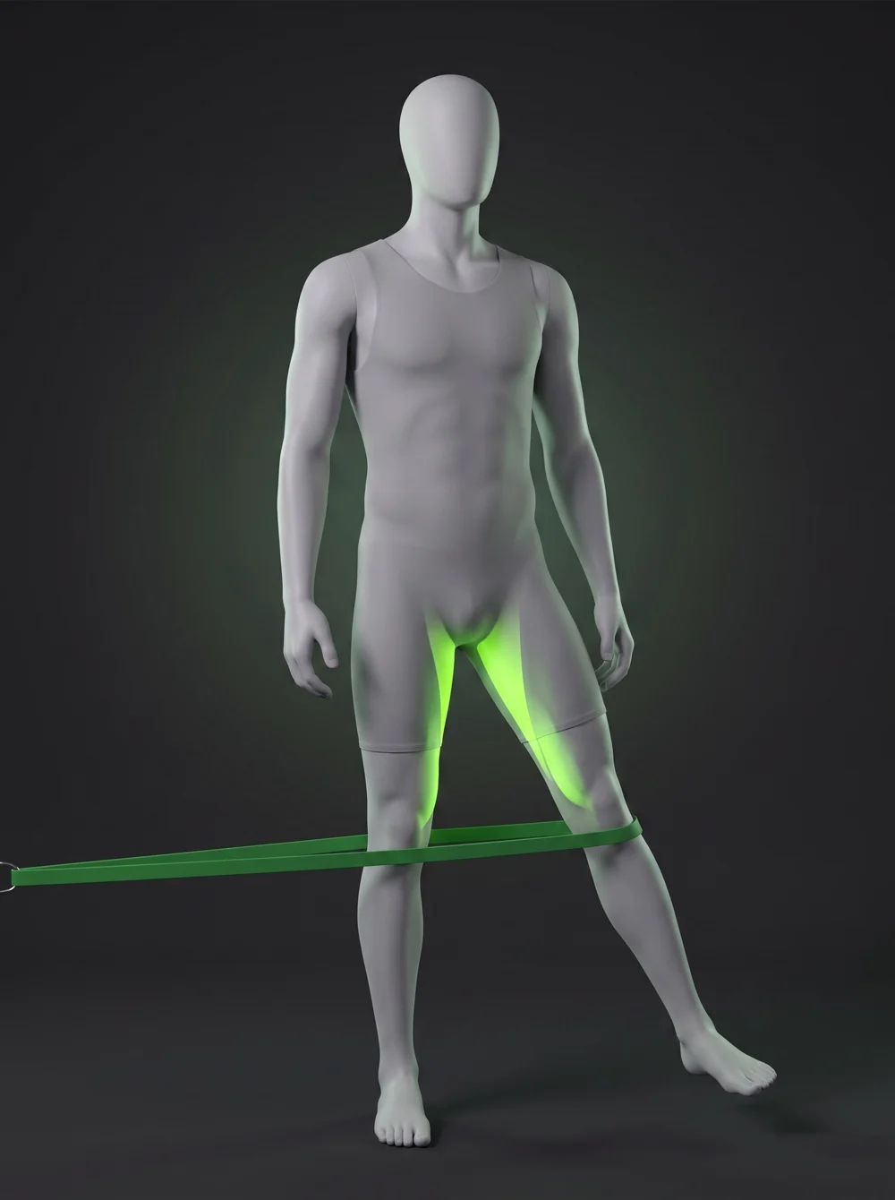 Banded Standing Hip Adduction