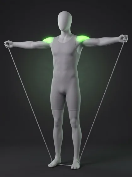 Band Lateral Raise