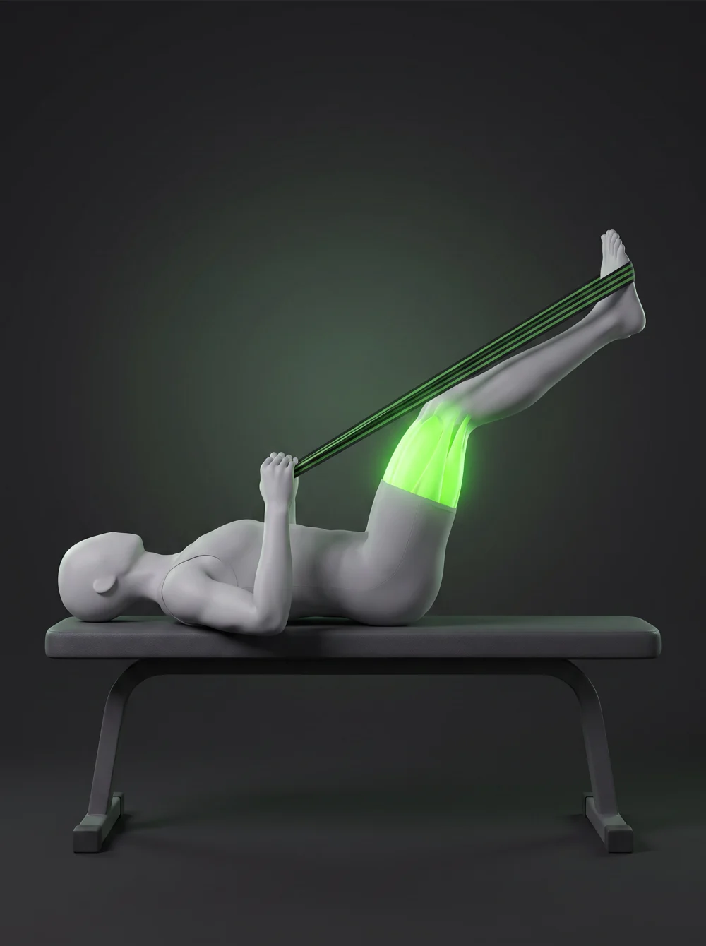 Band Leg Press