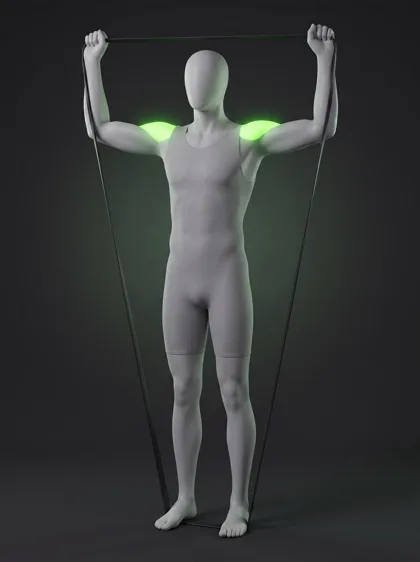 Band Overhead Press