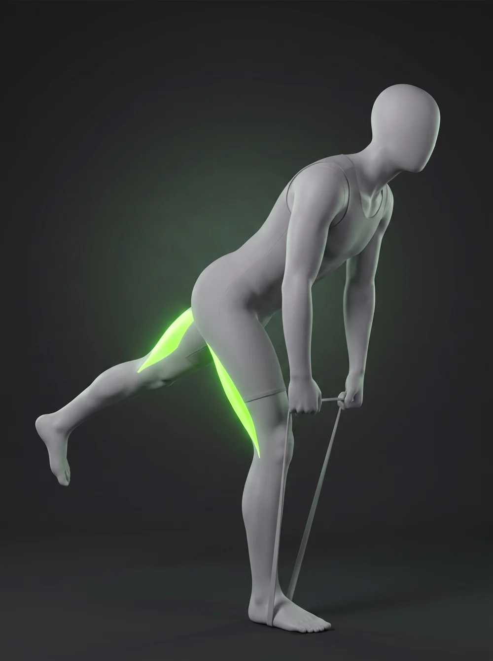 Banded Single-Leg Romanian Deadlift