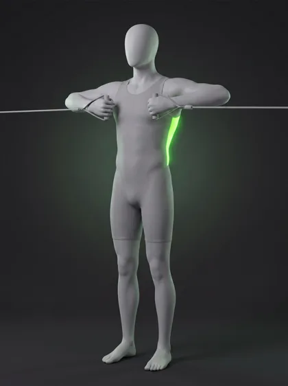 Standing Resistance Band Row