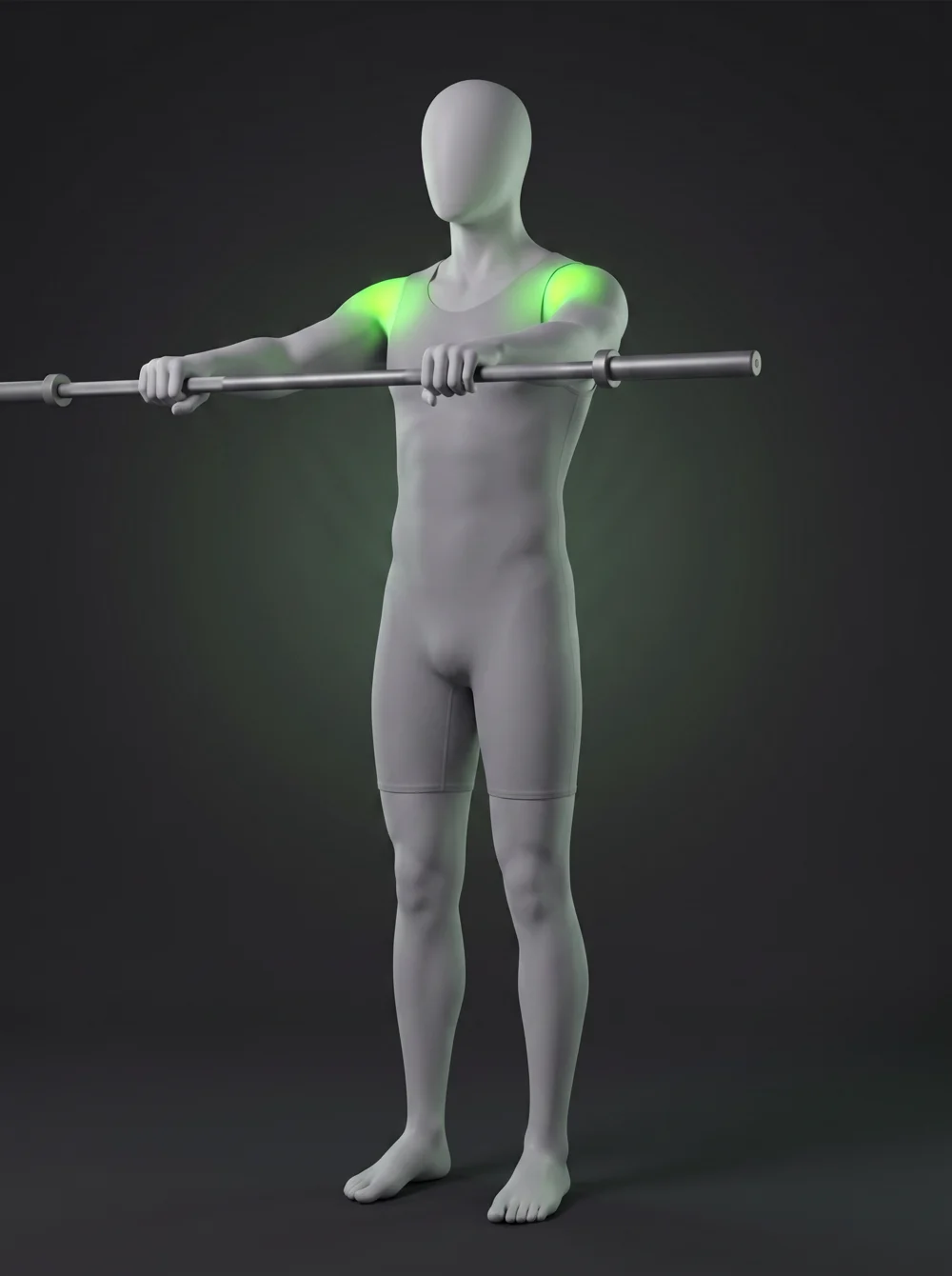 Barbell Front Raise