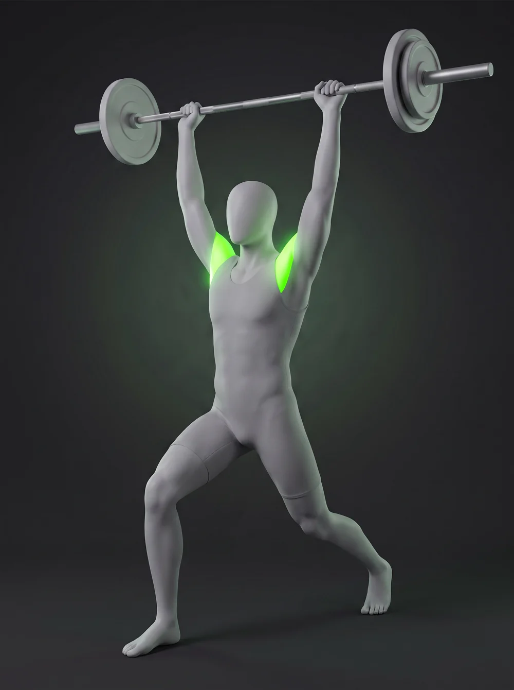 Barbell Split Jerk