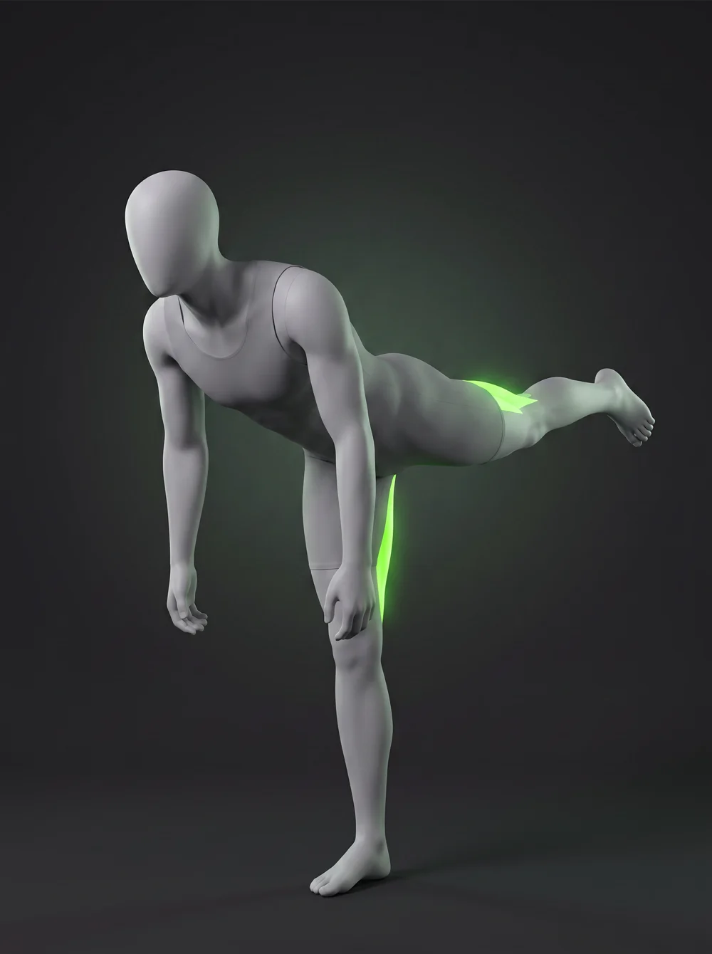 Bodyweight Single-Leg Romanian Deadlift