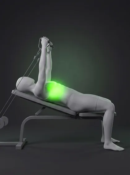 Decline Cable Press