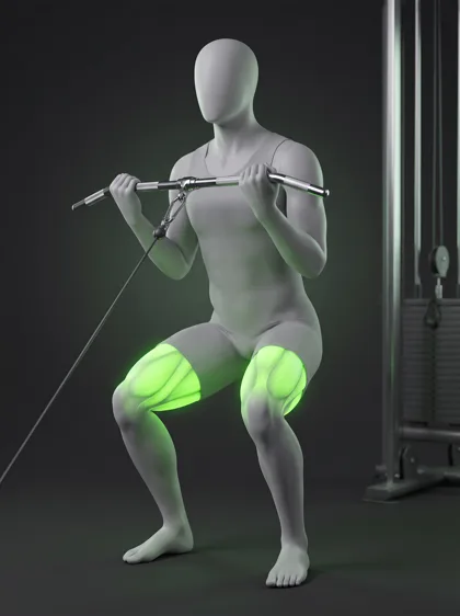 Cable Squat