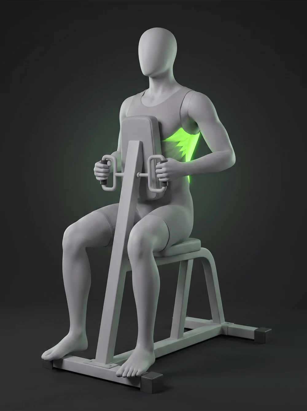 Chest-Supported Machine Row