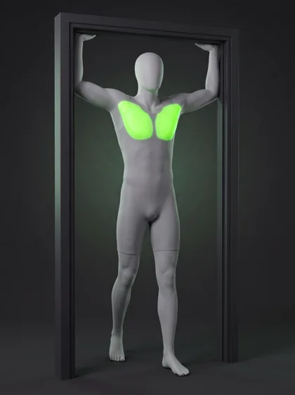 High Doorway Chest Stretch