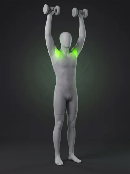 Dumbbell Clean and Press