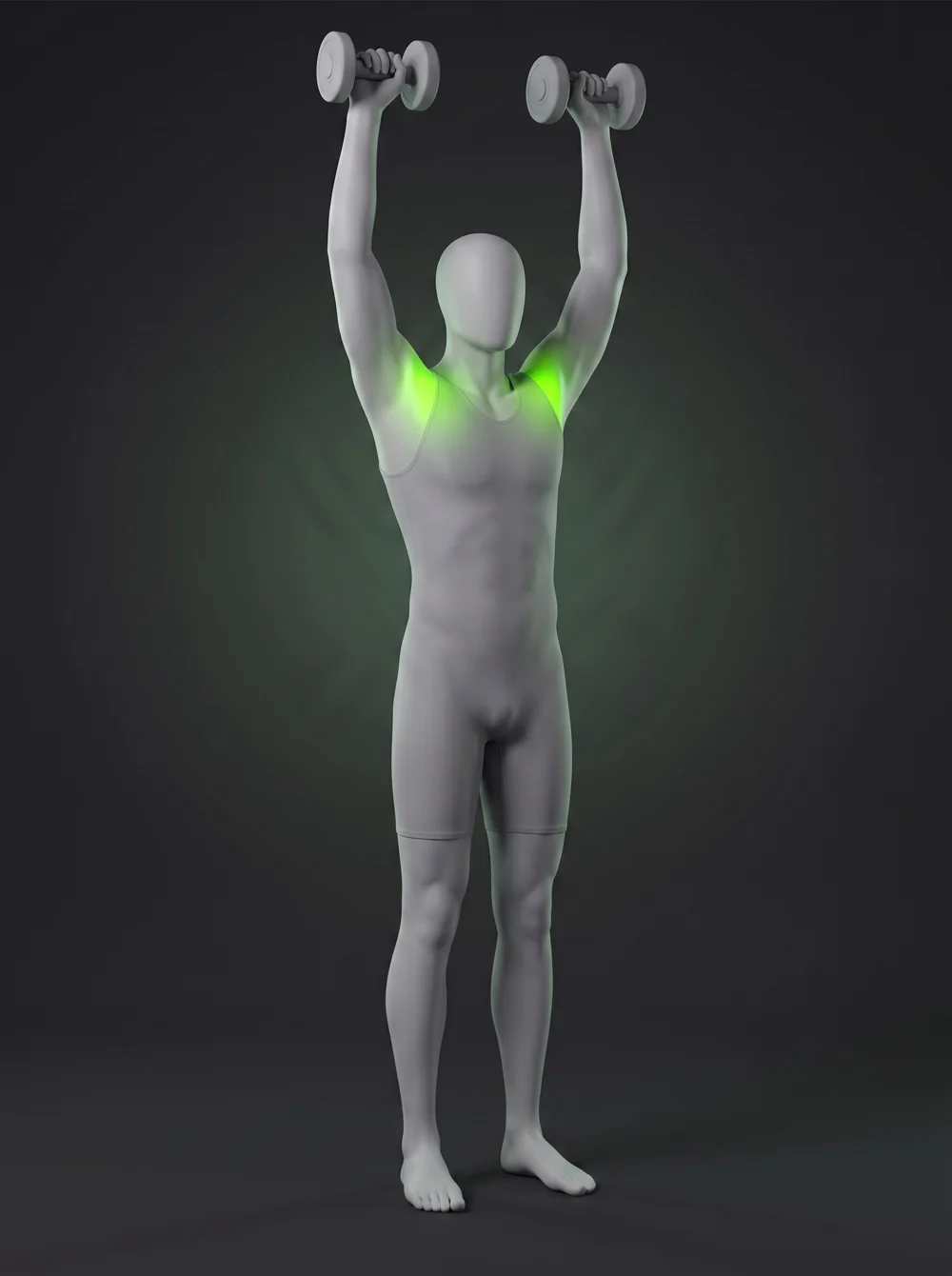 Dumbbell Clean and Press