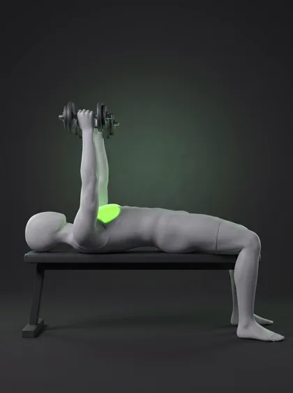 Dumbbell Crush Press