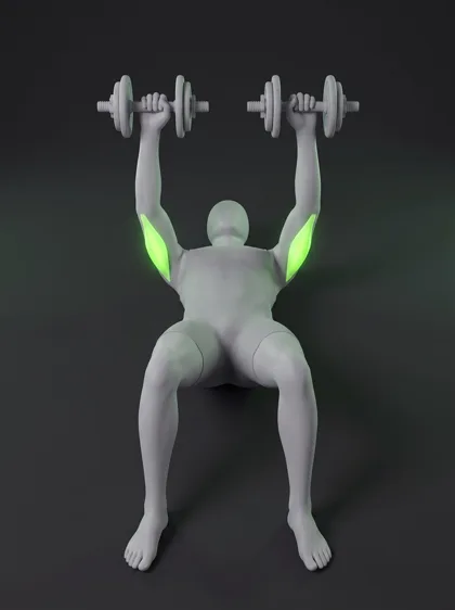 Neutral-Grip Dumbbell Floor Press