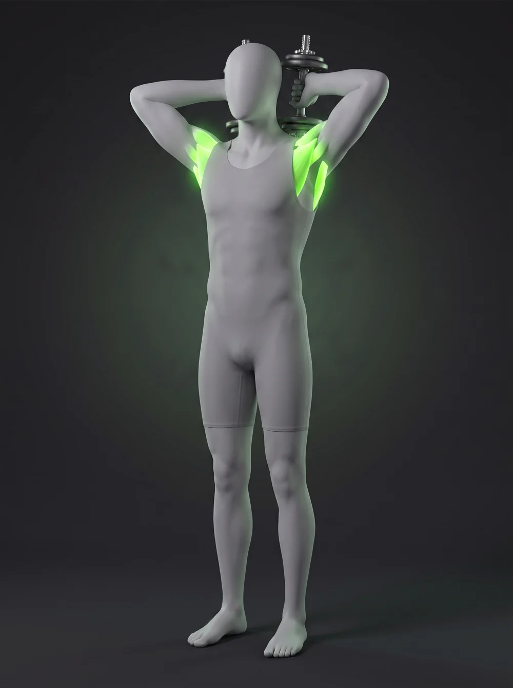 Dumbbell Halo