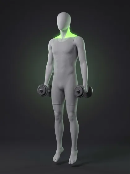 Dumbbell Jump Shrug
