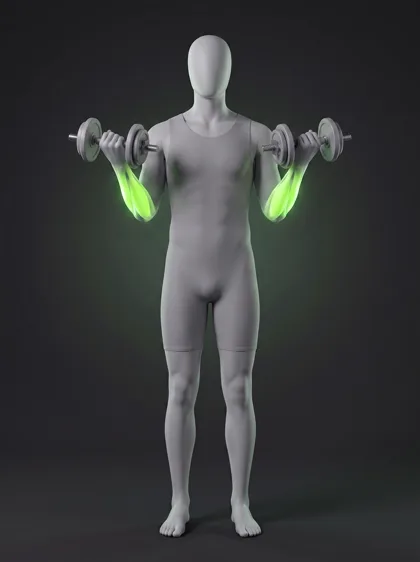 Dumbbell Reverse Curl