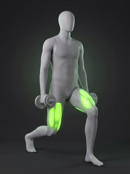 Dumbbell Reverse Lunge