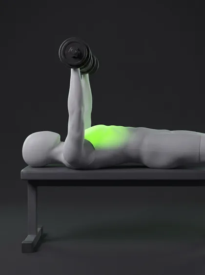 Decline Dumbbell Press