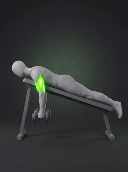 Dumbbell Spider Curl