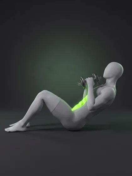 Dumbbell Sit-Up