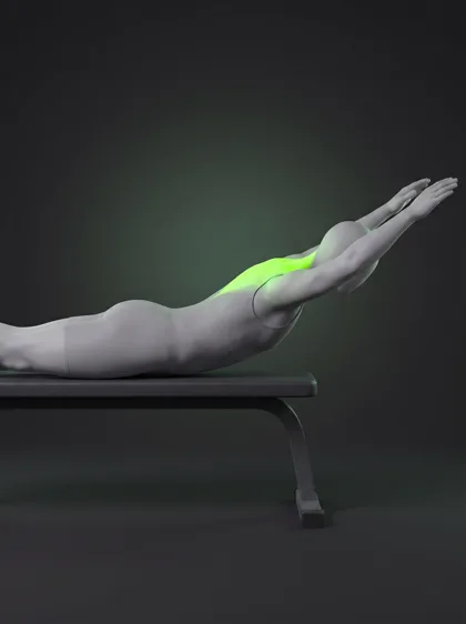 Prone Y-Raise