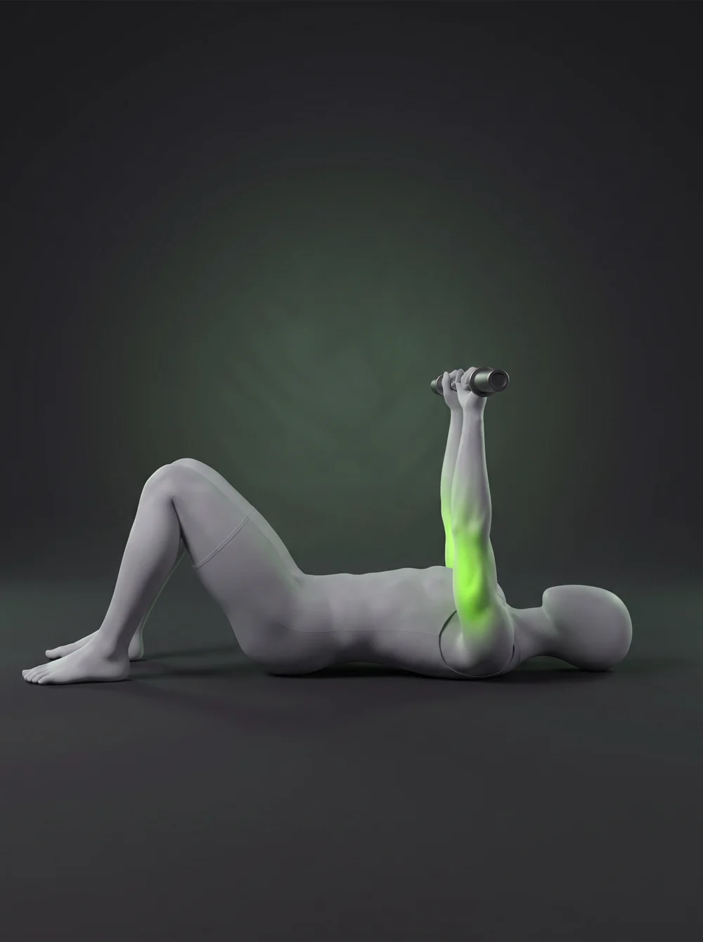 Close-Grip Floor Press
