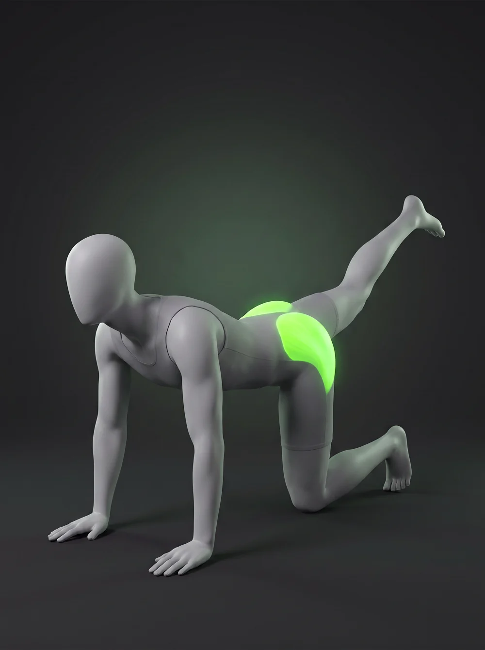Glute Kickback