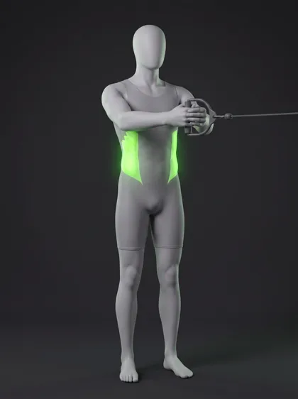 Half-Kneeling Pallof Press