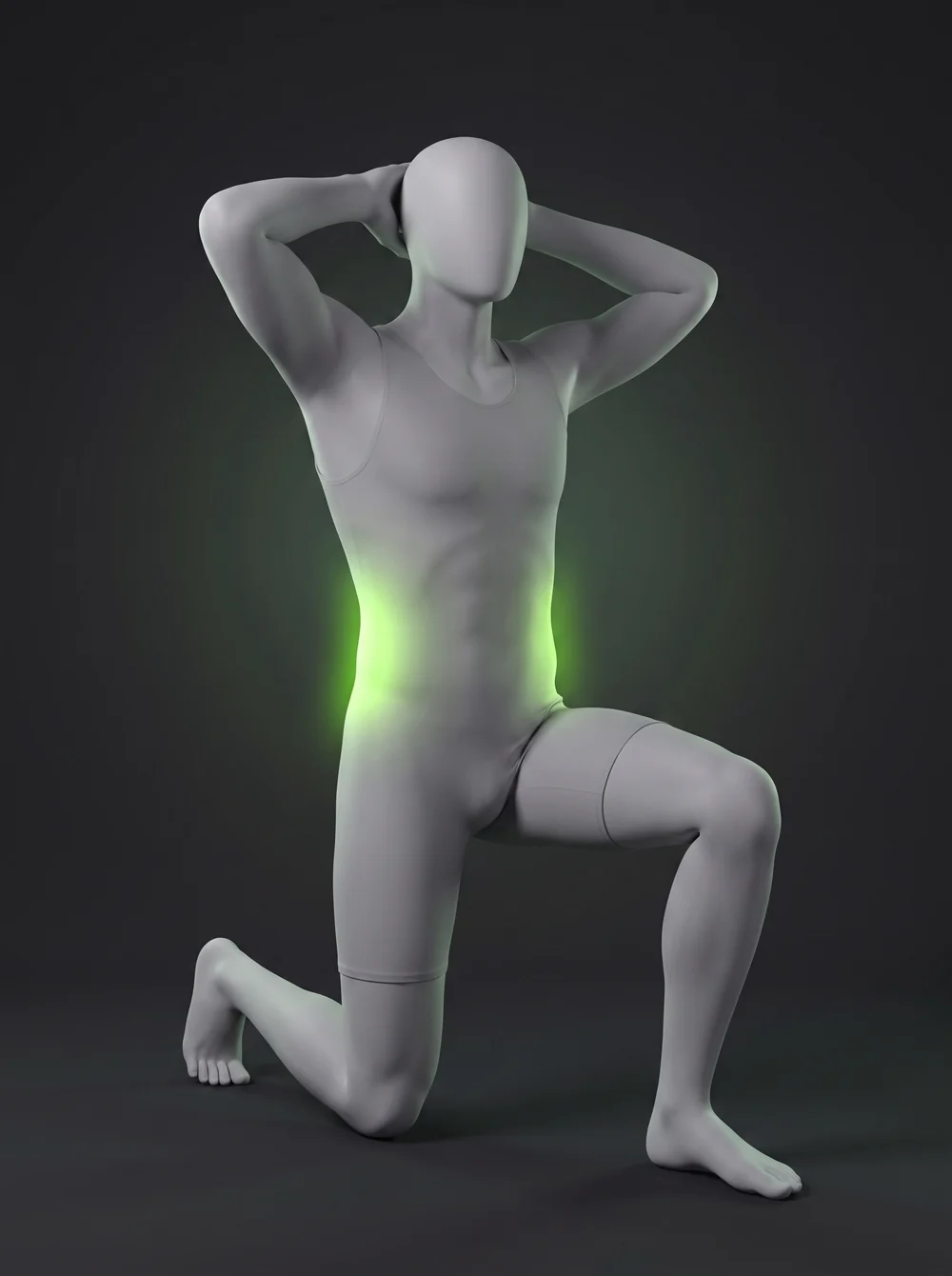 Half-Kneeling Thoracic Rotation