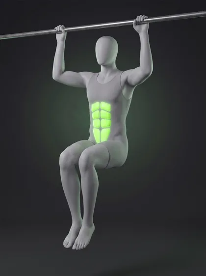 Hanging Knee to Elbow