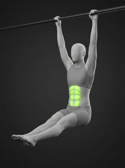 Hanging L-Sit Leg Raise