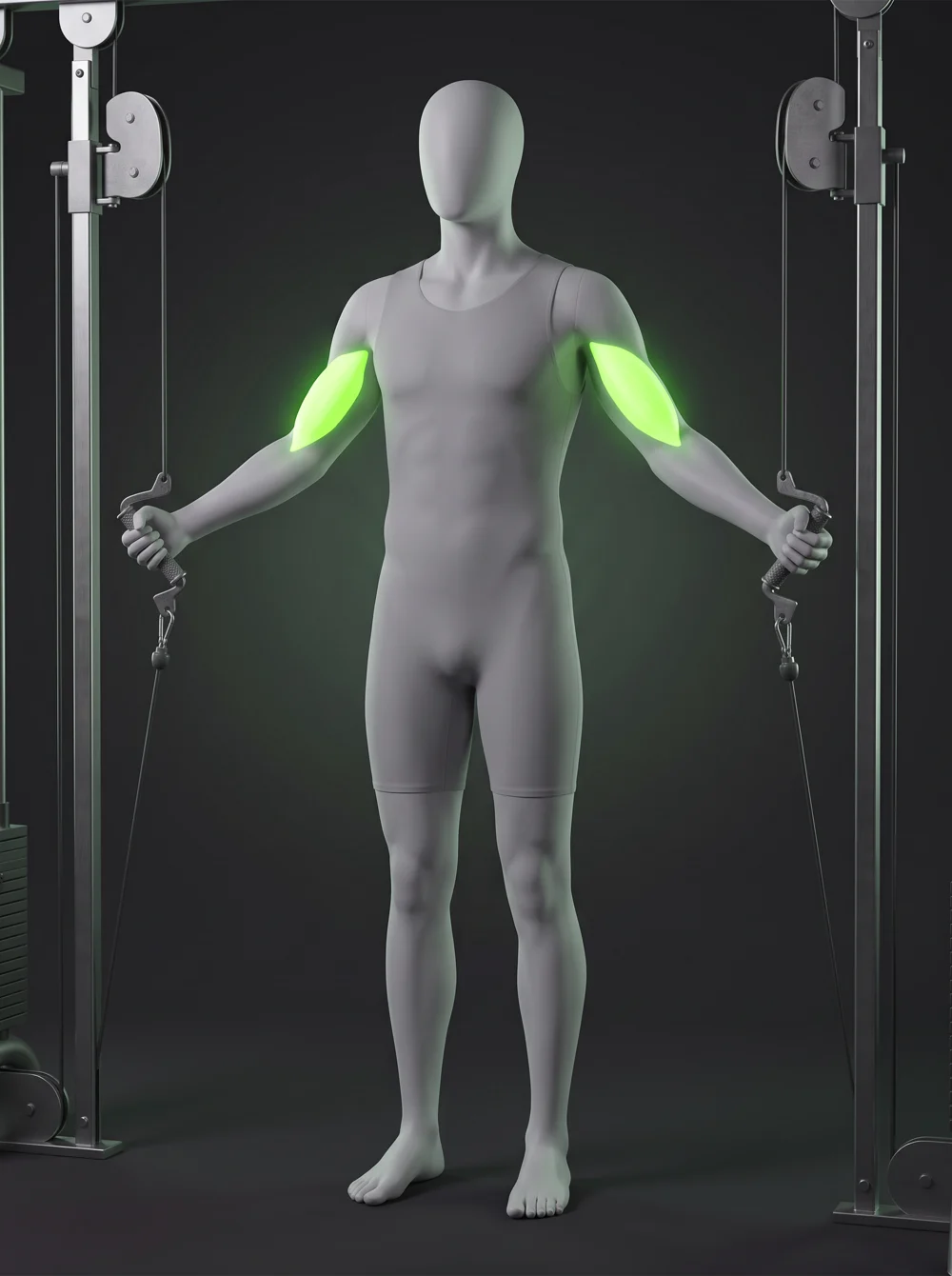 High Cable Curl