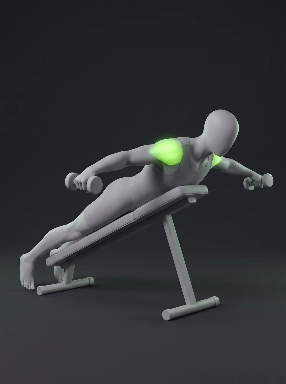 Incline Dumbbell Y-Raise