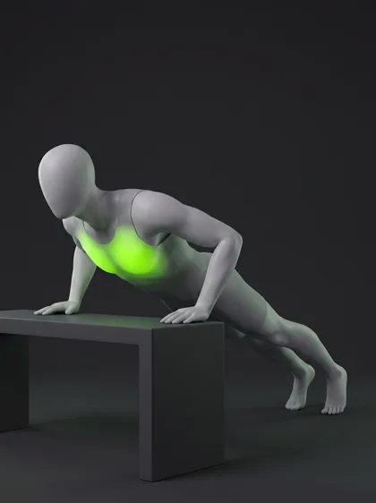 Incline Push-Up (bodyweight)