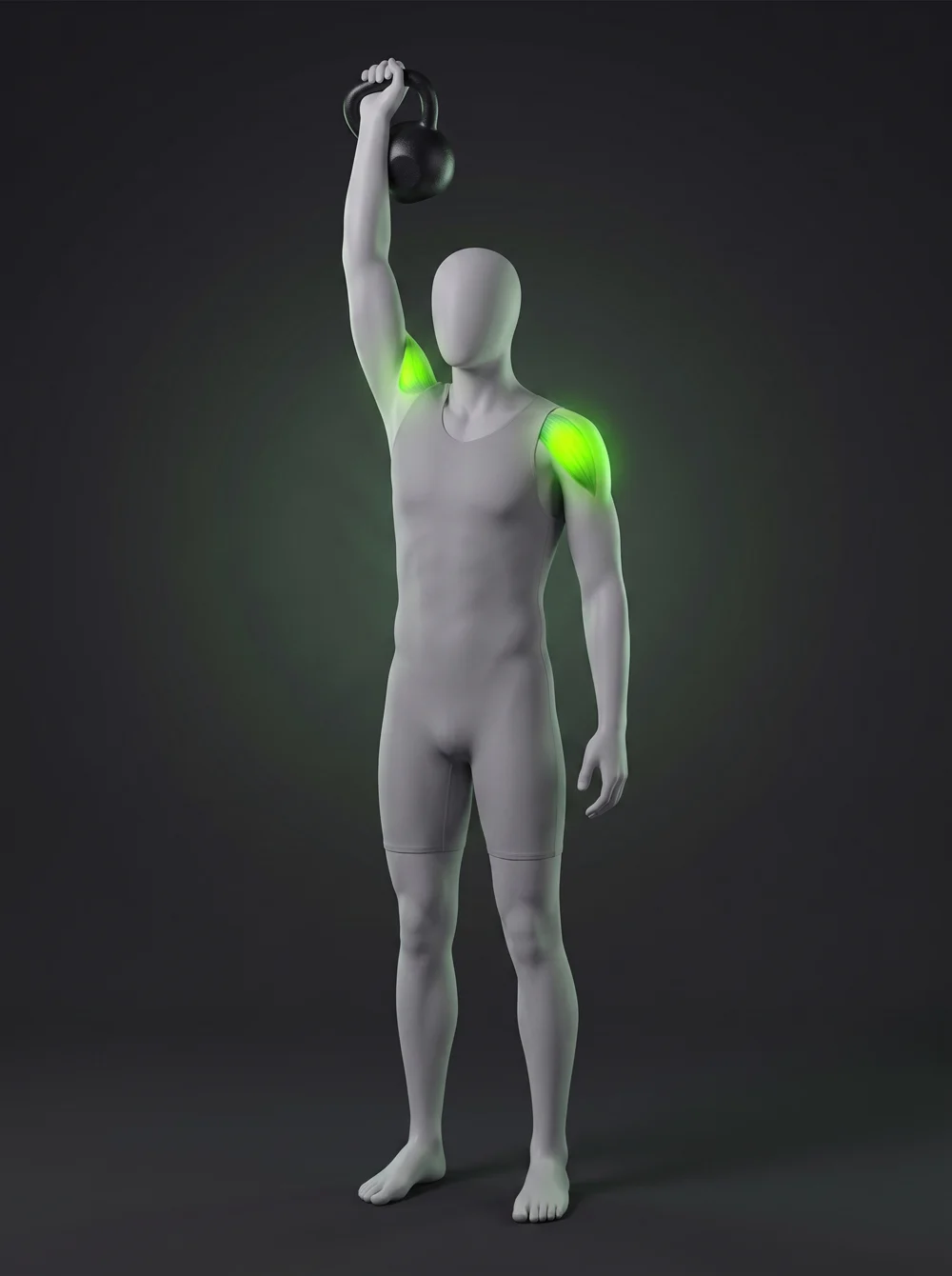 Bottoms-Up Kettlebell Press