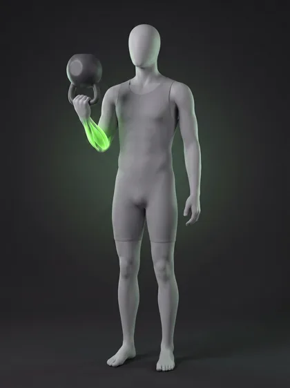 Bottoms-Up Kettlebell Clean