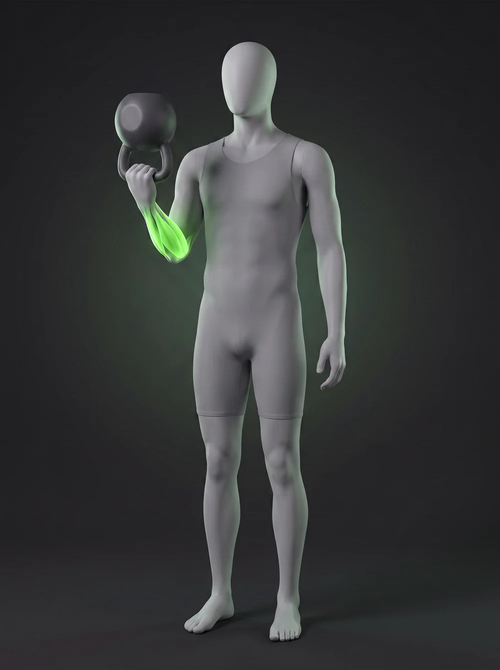 Bottoms-Up Kettlebell Clean