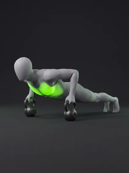 Kettlebell Push-Up