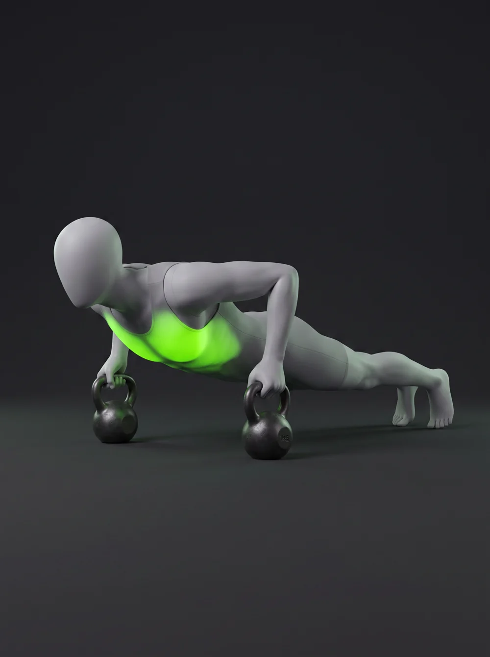Kettlebell Push-Up