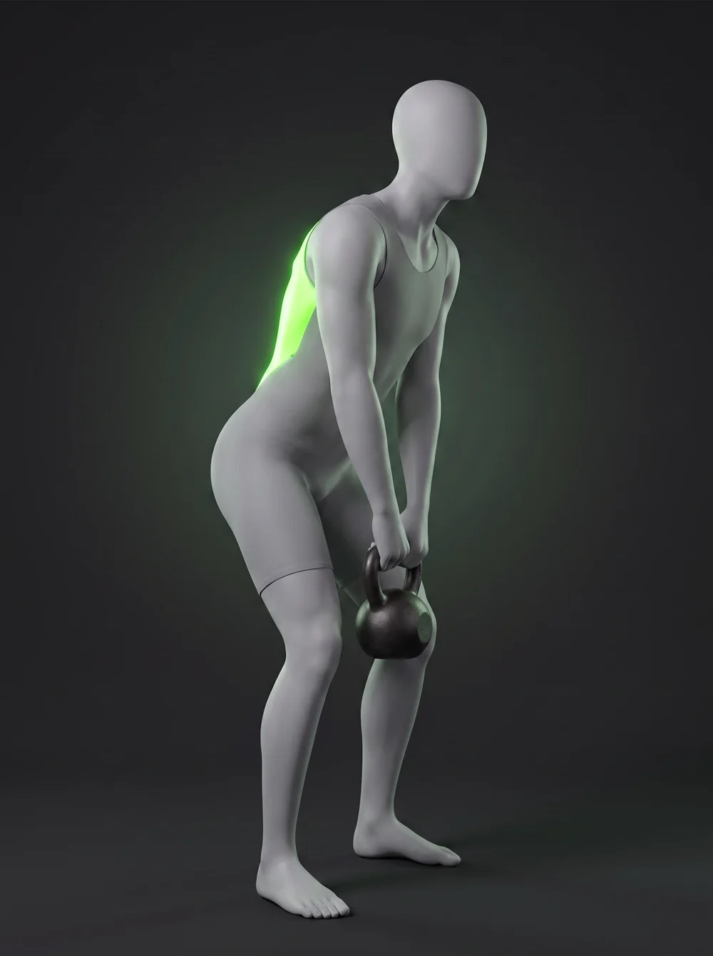 Bent-Over Kettlebell Row