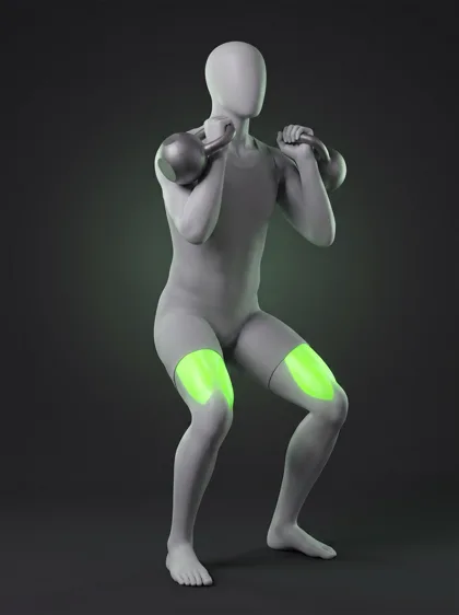 Kettlebell Front Squat
