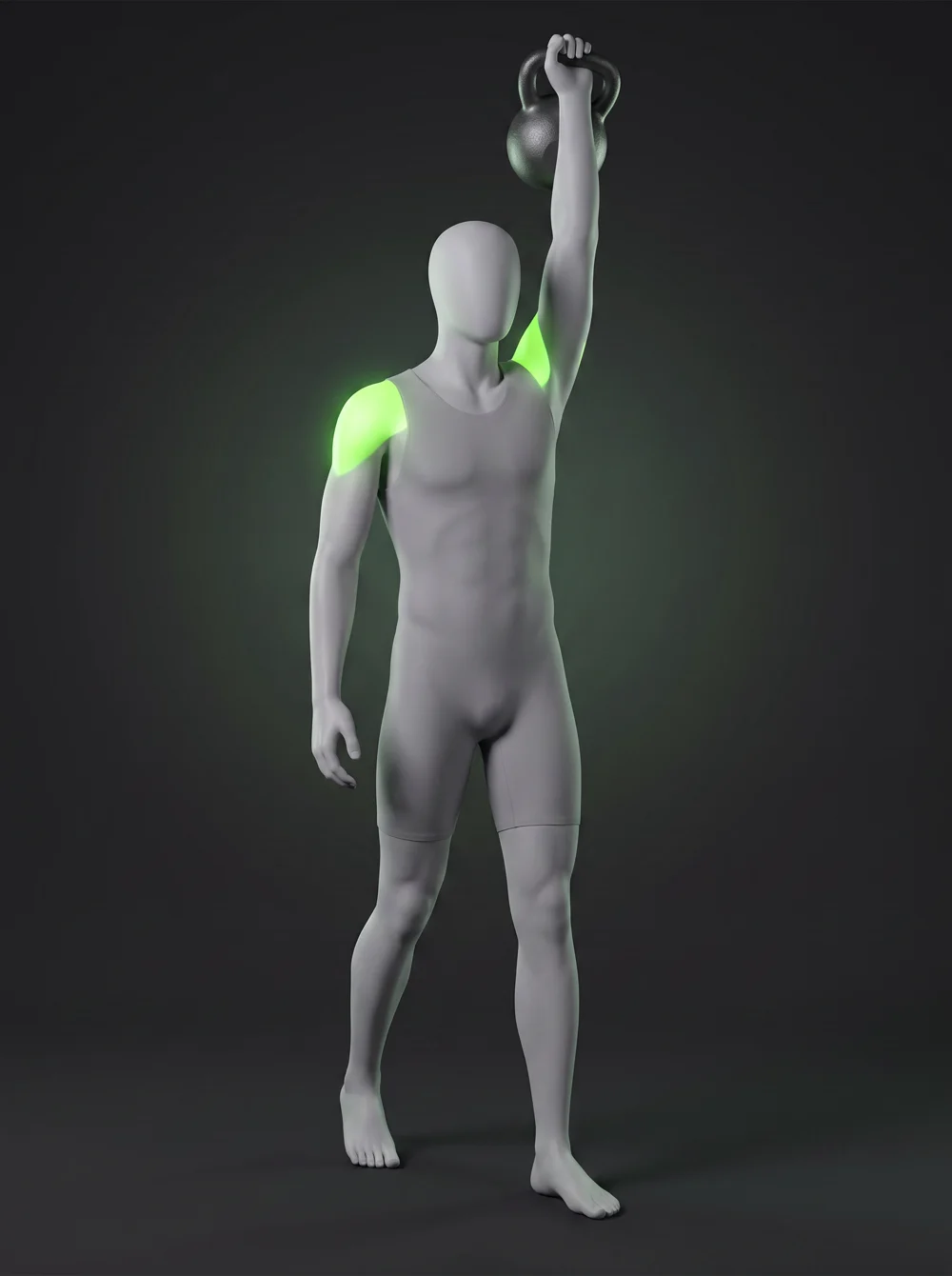 Kettlebell Overhead Carry