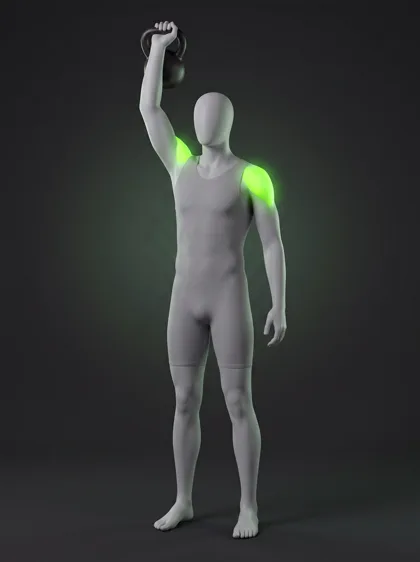 Kettlebell Overhead Press