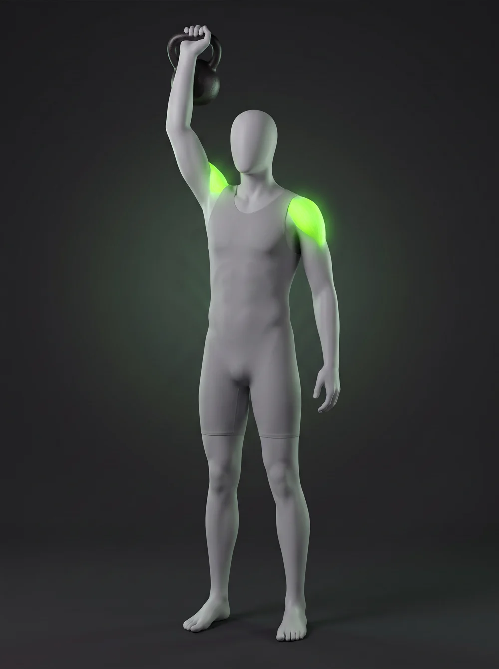 Kettlebell Overhead Press