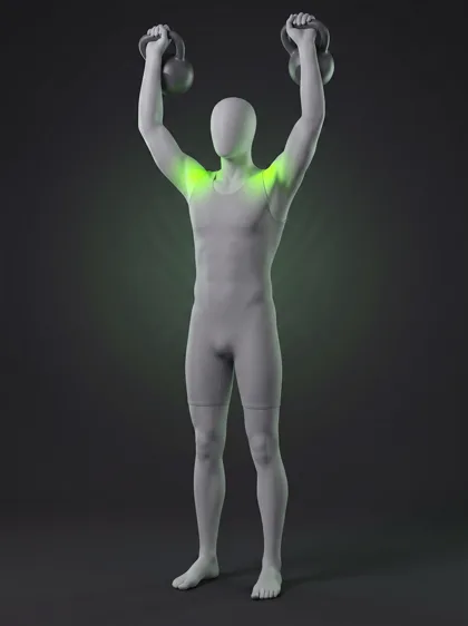 Kettlebell Push Press