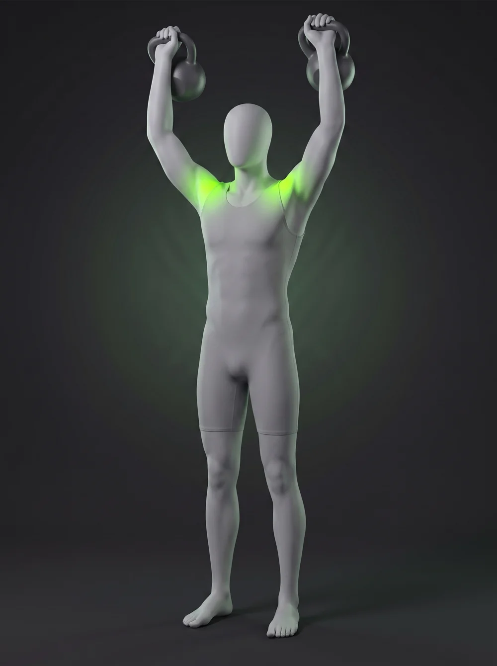 Kettlebell Push Press