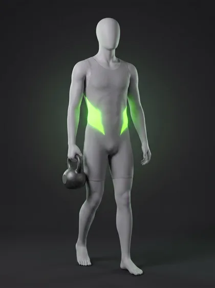 Single-Arm Kettlebell Farmer's Carry
